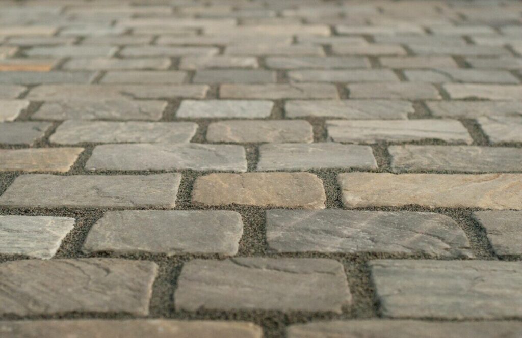 gray concrete pavement