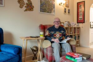 steve in chair